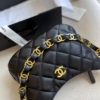 Túi Chanel Hobo Handbag Black Lambskin