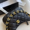 Túi Chanel Hobo Size 22 Handbag Black Lambskin AS3562 9 Túi Chanel Hobo Handbag Black Lambskin