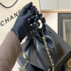 Túi Chanel Màu Đen Nhúng Xích Vàng