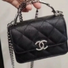 Túi Chanel Size 16 Màu Đen