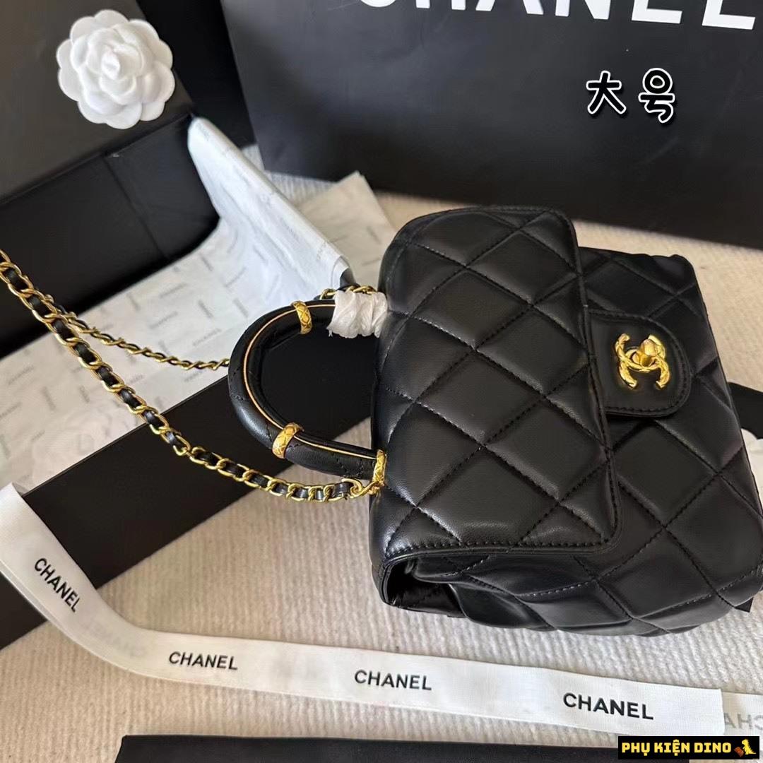 Túi Chanel Trendy Size 20 Flap Bag Handle Màu Đen 7 Túi Chanel Size 20 Black