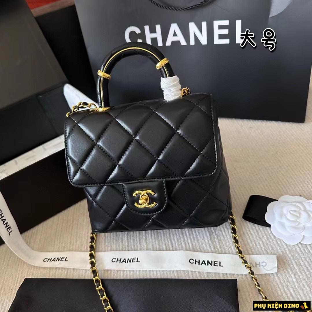 Túi Chanel Trendy Size 20 Flap Bag Handle Màu Đen 1 Túi Chanel Trendy Size 20 Flap Bag Top Handle Màu Đen