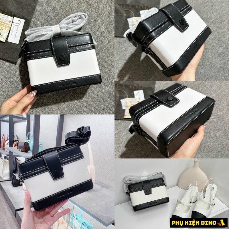 Túi Charles & Keith CNK Bronte Boxy Crossbody Bag 2 tui charles keith bronte contrast trim boxy crossbody bag ck2 80701182 1
