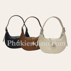 Túi Charles & Keith CNK Trice Metallic Accent Belted