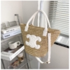 Túi Cói Celine Mini Vintage Nâu Đen Trắng 19 Túi Cói Celine Mini Vintage Trắng