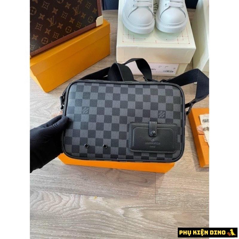 Túi Louis Vuitton LV Alpha Messenger Monogram Galaxy 4 Túi đeo chéo Louis Vuitton Caro Đen