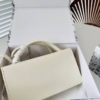 Túi Dior CD Mini Bag Trắng Vàng Calfskin Embossed