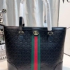 Túi Gucci Ophidia Medium Tote Đen Họa Tiết Size 32 14 Túi Gucci Ophidia Medium Tote Black