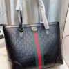 Túi Gucci Ophidia Medium Tote Đen Họa Tiết Size 32 15 Túi Gucci Ophidia Medium Tote Black Size 32