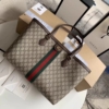 Túi Gucci Ophidia Medium Tote Đen Họa Tiết Size 32 12 Túi Gucci Ophidia Medium Tote Họa Tiết Màu Nâu Size 32