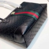 Túi Gucci Ophidia Medium Tote Đen Họa Tiết Size 32 11 Túi Gucci Ophidia Medium Tote màu Đen Size Lớn