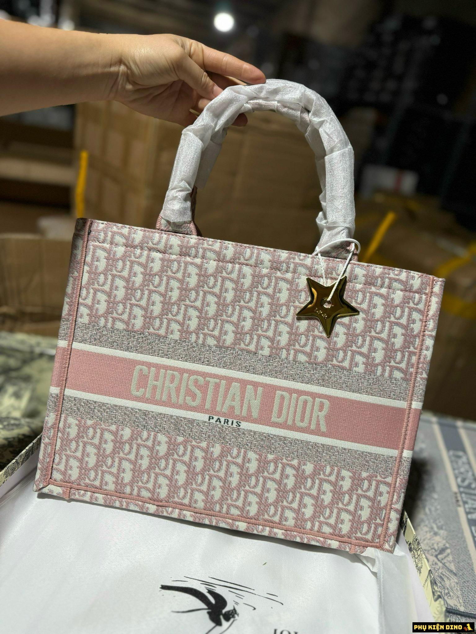 Túi Large Dior Book Tote Nhiều Màu Size 41 8 Túi Large Dior Book Tote Màu Hồng