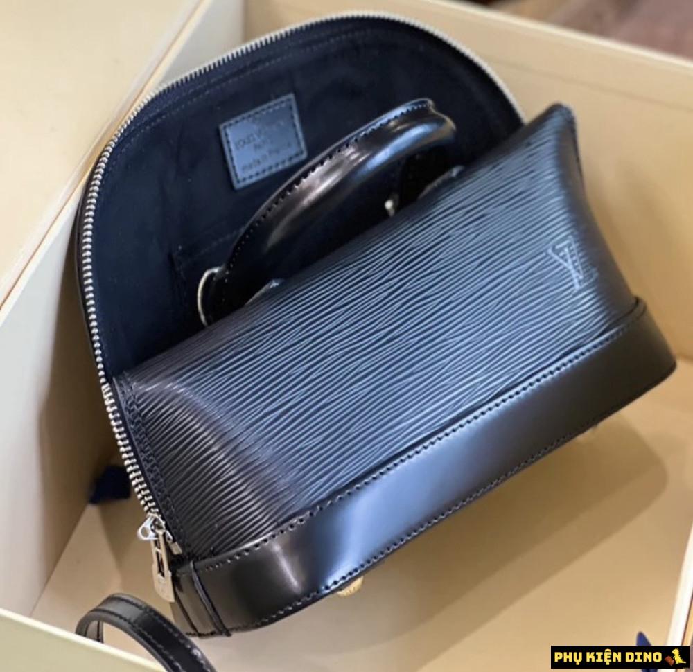 Túi Louis Vuitton Alma BB Black Epi Leather M59217 4 Túi Louis Vuitton Alma BB Bag Black