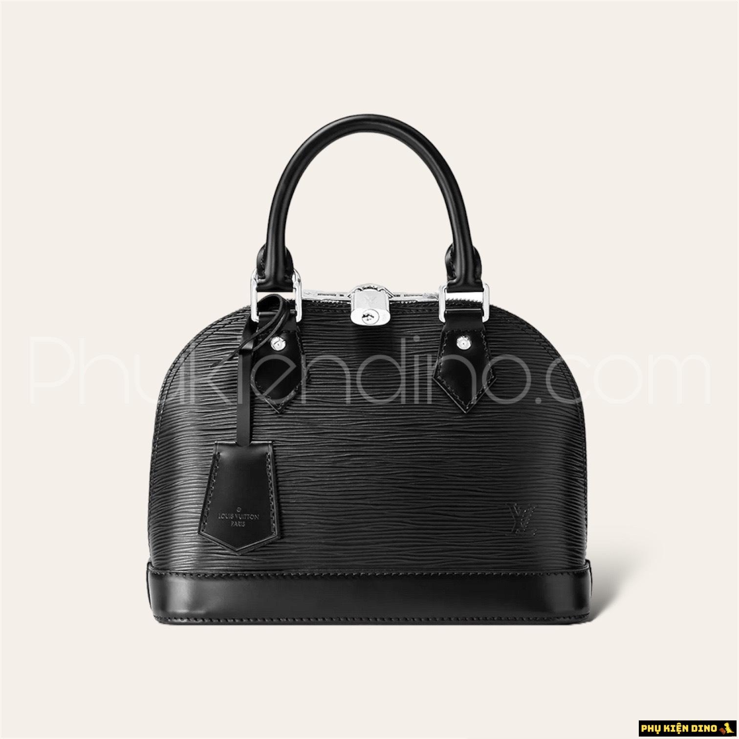 Túi Louis Vuitton Alma BB Black Epi Leather M59217 1 Túi Louis Vuitton Alma BB Black Epi Leather M59217