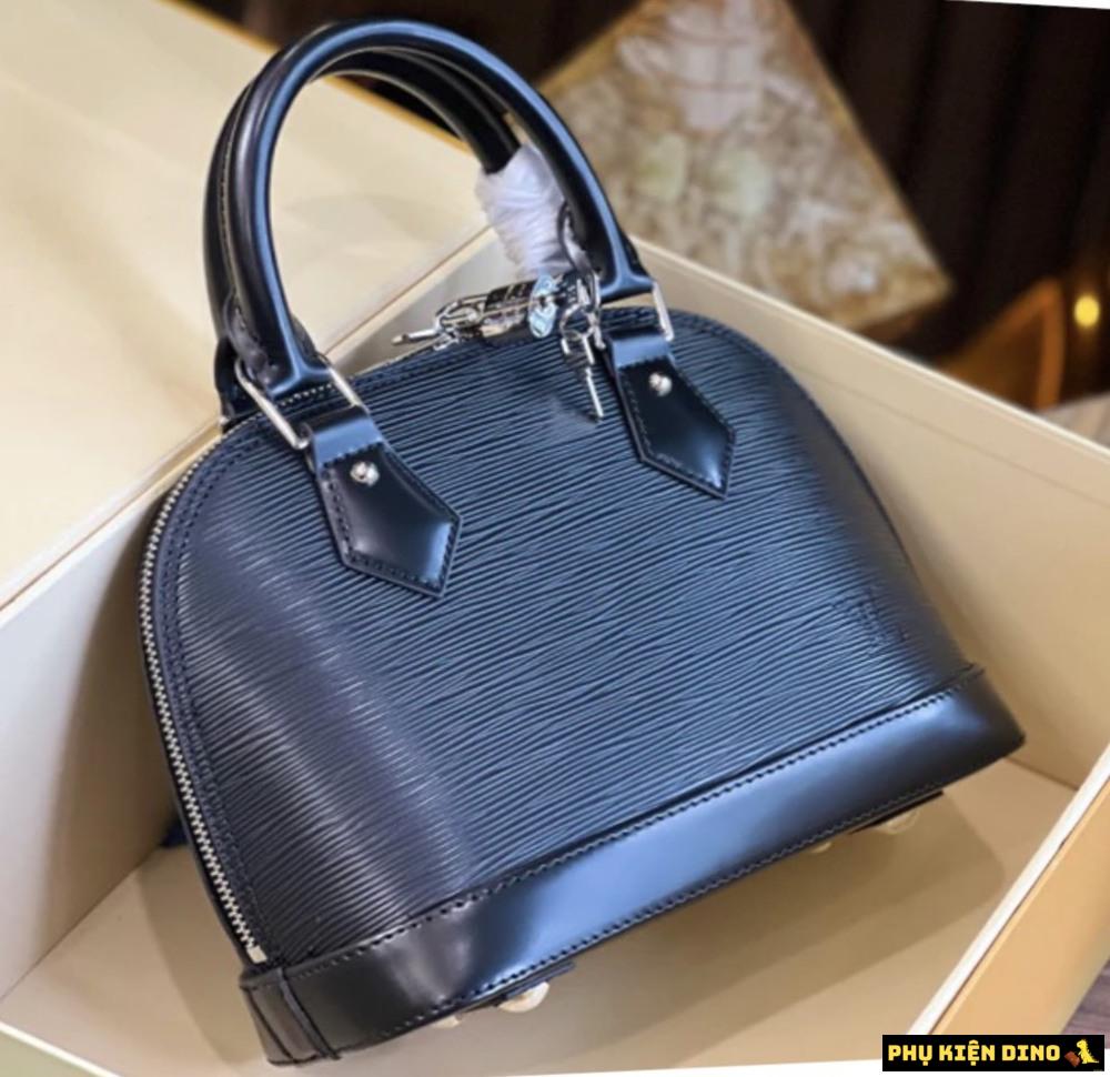 Túi Louis Vuitton Alma BB Black Epi Leather M59217 2 Túi Louis Vuitton Alma BB Black Epi Leather