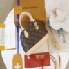 Túi Louis Vuitton LV Hến Alma BB Monogram Brown 29 Túi Louis Vuitton Alma BB Monogram Nâu Kem