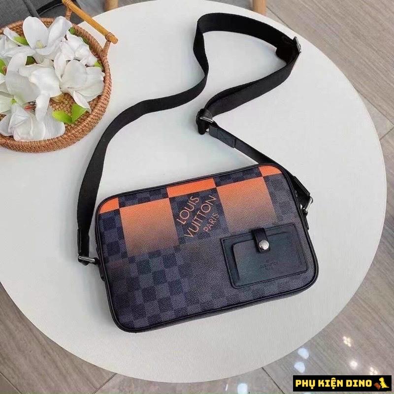 Túi Louis Vuitton LV Alpha Messenger Monogram Galaxy 3 Túi Louis Vuitton Alpha Messenger en Toile Damier Graphite Imprimé Orange