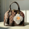 Túi Louis Vuitton LV Hến Alma BB Monogram Brown 25 Túi Louis Vuitton LV Alma BB Nâu Đậm