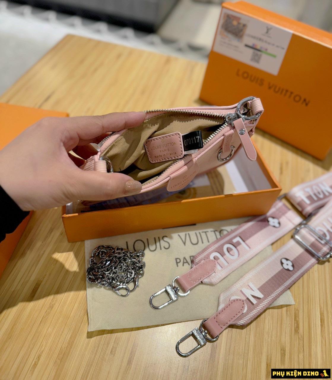 Túi Louis Vuitton LV Easy Pouch On Strap Pink M80483 3 Túi Louis Vuitton LV Easy Pouch On Strap Pink