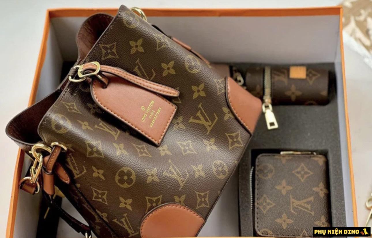 Túi Combo 3 Túi Louis Vuitton LV Petite Malle Monogram 4 Túi Louis Vuitton LV Petite Malle Monogram