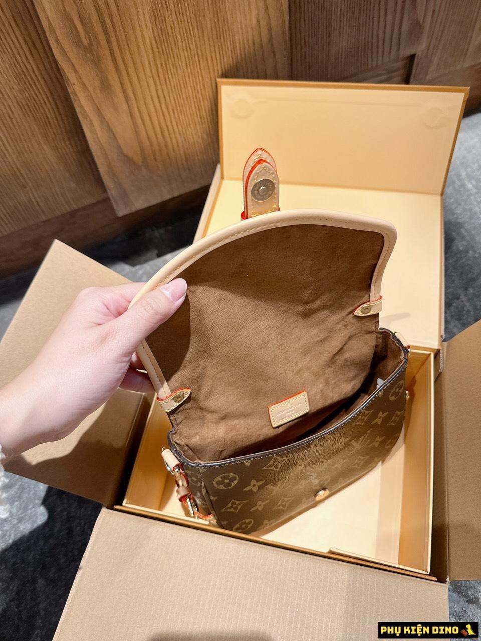 Túi Louis Vuitton LV Saumur BB Monogram Màu Nâu 7 Túi Louis Vuitton LV Saumur BB Màu Nâu