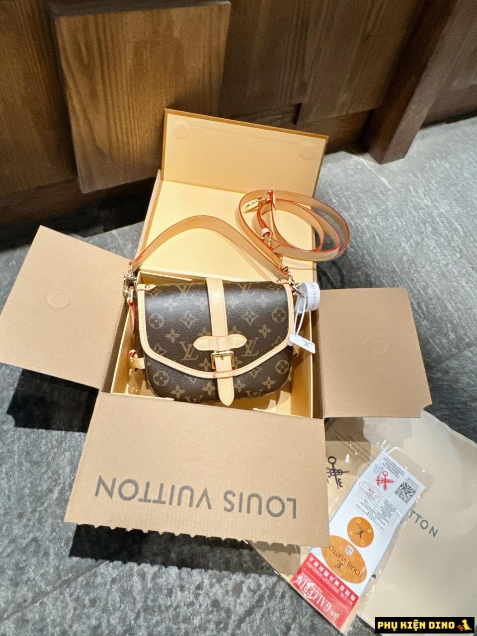 Túi Louis Vuitton LV Saumur BB Monogram Màu Nâu 3 Túi Louis Vuitton LV Saumur BB Monogram Brown