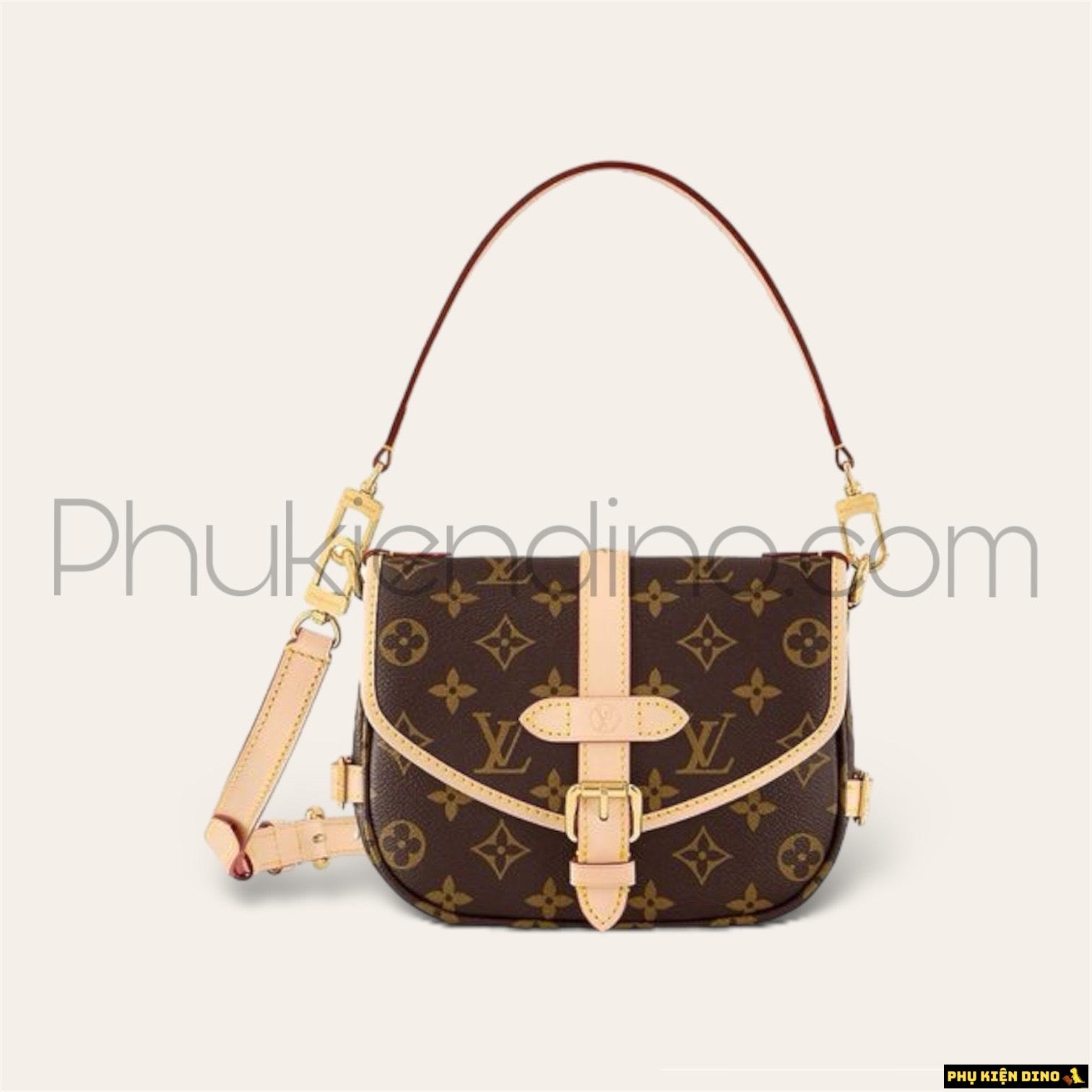 Túi Louis Vuitton LV Saumur BB Monogram Màu Nâu 1 Túi Louis Vuitton LV Saumur BB Monogram Màu Nâu