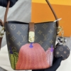 Túi LV Louis Vuitton Monogram Canvas Bí Ngô 11 Túi Louis Vuitton Monogram Canvas Brown Pink