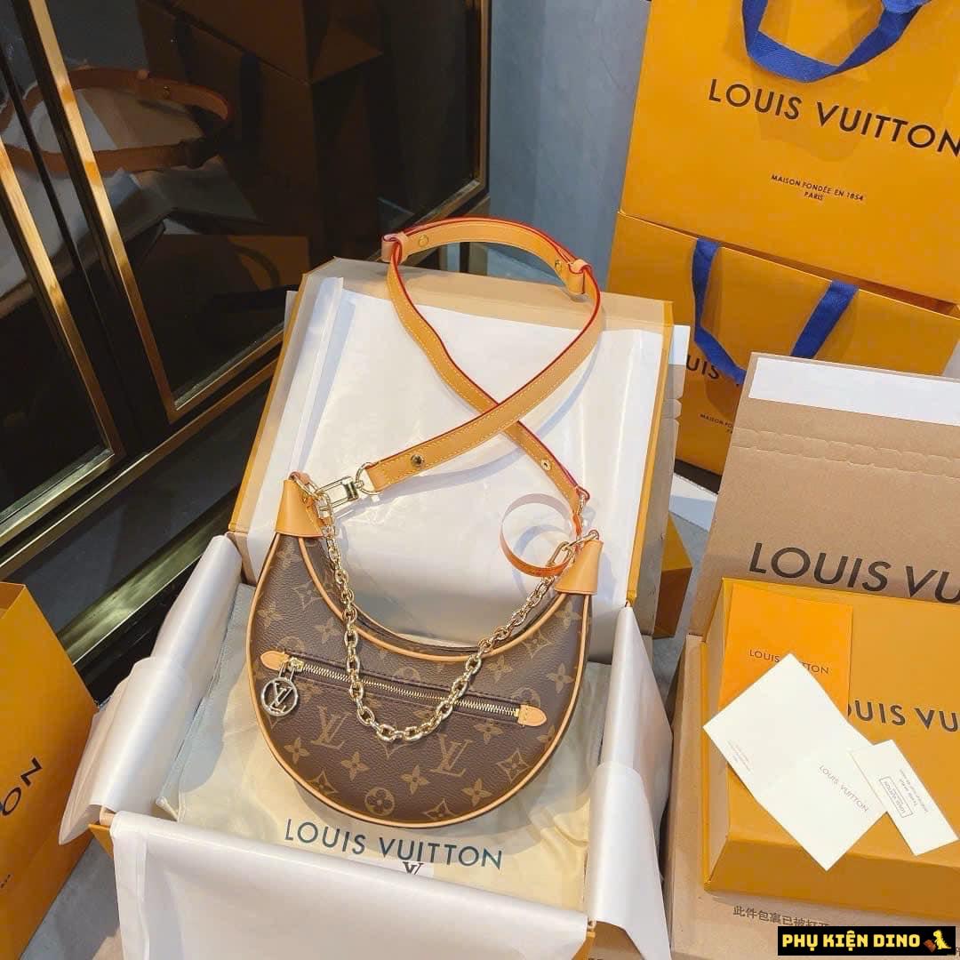 Túi Xách Nữ Louis Vuitton LV Loop Màu Nâu M81098 4 Túi LV Loop Brown
