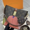 Túi LV Louis Vuitton Monogram Canvas Bí Ngô 14 Túi LV Louis Vuitton Monogram Canvas Bí Ngô Màu Hồng