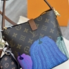 Túi LV Louis Vuitton Monogram Canvas Bí Ngô 10 Túi LV Louis Vuitton Monogram Canvas Bí Ngô Màu Xanh