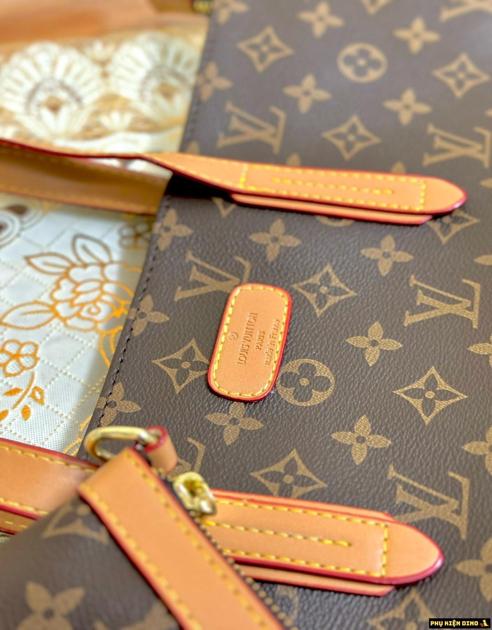 Combo 3 Túi Louis Vuitton LV Nâu Đen Be 3 Túi LV Louis Vuitton Tote