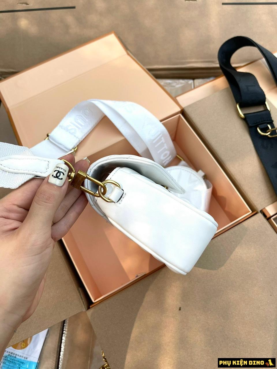 Túi Xách Louis Vuitton New Wave Smooth Cowhide 10 Túi LV New Wave Smooth Cowhide màu Trắng