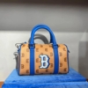 Túi MLB Classic Monogram Jacquard Boston Bag New York Yankees 22 Túi MLB Dia Poritiv Coated Canvas Rich