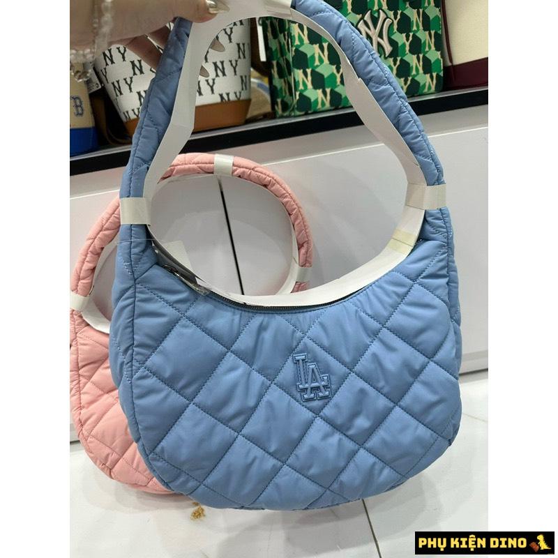 Túi MLB Quilted Hobo Bag LA Dodgers Blue Pink 10 Túi MLB Quilted Hobo Bag LA Dodgers Blue