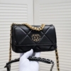 Túi Nữ Chanel CC Black Lambskin 19 Trắng Đen Size 20 16 Túi Nữ Chanel CC Black Lambskin 19 Đen