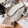 Túi Dior Saddle Bag With Strap Grained Calfskin 11 Túi Nữ Dior Saddle Bag With Strap Latte M0455CBAA-M030
