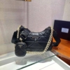 Túi Prada System Nappa Leather Patchwork Black Bag 9 Túi Prada System Nappa Leather Patchwork Bag