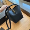 Túi Saint Laurent YSL LE 37 Leather Black Bucket Bag 12 Túi Saint Laurent YSL LE 37 Leather Black