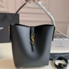 Túi Saint Laurent YSL LE 37 Leather Black Bucket Bag 13 Túi Saint Laurent YSL LE 37 Leather Black Bucket Bag Size 25