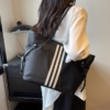 Túi Tote Vải Chống Nước Size To Trắng Đen 11 Túi Tote Big Size Black