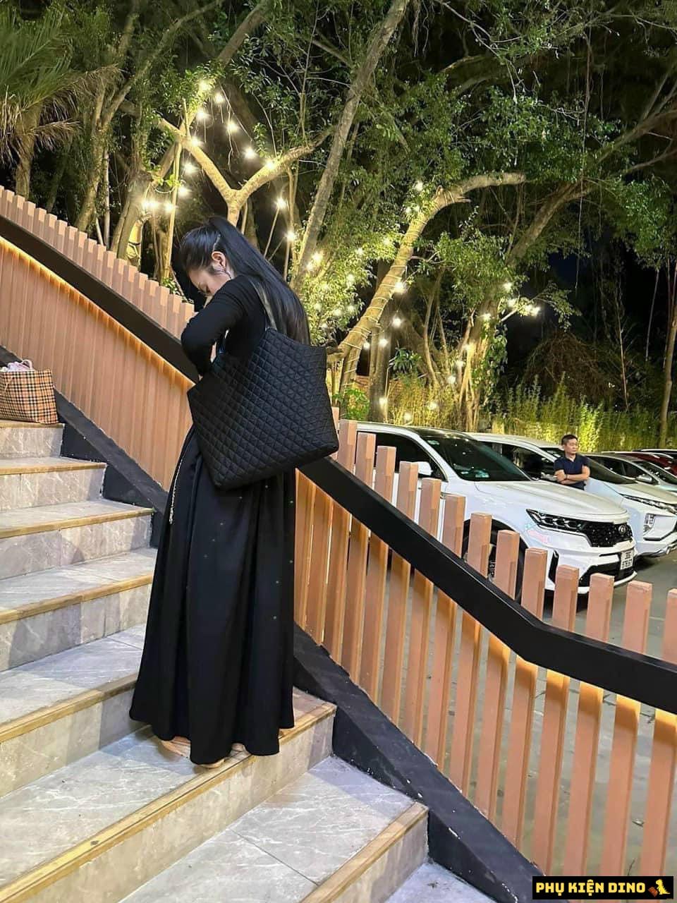 Túi Trám Hàng Quảng Châu Cao Cấp Size Lớn 5 Túi Tote Quảng Châu Cao Cấp Size Lớn Màu Đen