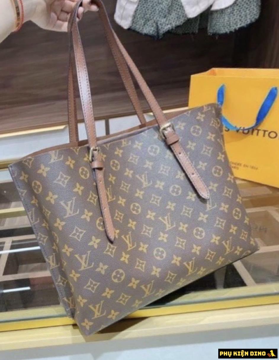 Túi Louis Vuitton LV Monogram Luco Tote Bag M51155 2 Túi Vintage Louis Vuitton LV Luco Tote Bag Monogram