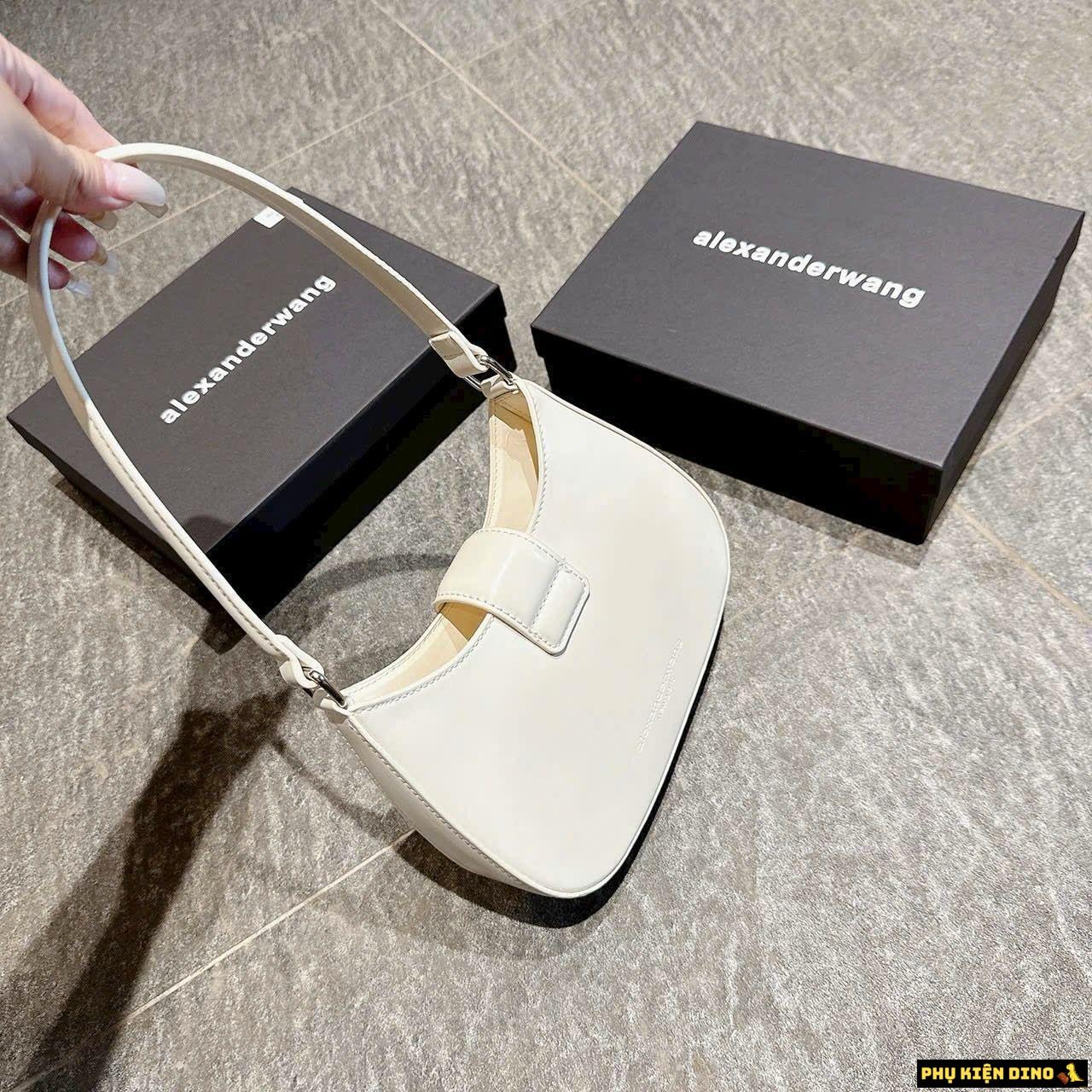 Túi Xách Tay Alexander Wang W Legacy Trắng Đen 4 Túi Wang W Legacy Hobo Màu Trắng