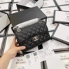 Túi Xách Chanel Classic Trắng Đen Kem Xám 12 Túi Xách Chanel Classic Đen