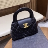 Túi Xách Chanel Kelly Mini Bag Màu Đen Trắng AS4416 19 Túi Xách Chanel Kelly Black Mini Bag