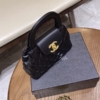 Túi Xách Chanel Kelly Mini Bag Màu Đen Trắng AS4416 20 Túi Xách Chanel Kelly Màu Đen