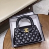 Túi Xách Chanel Kelly Mini Bag Màu Đen Trắng AS4416 18 Túi Xách Chanel Kelly Mini Bag Màu Đen Siêu cấp