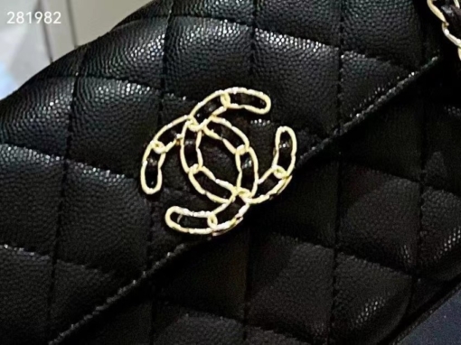 Túi Xách Chanel Small Flap Bag With Top Handle in Black