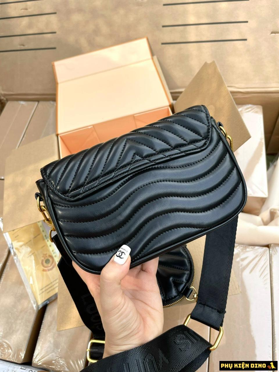 Túi Xách Louis Vuitton New Wave Smooth Cowhide 5 Túi Xách Louis Vuitton New Wave Smooth Cowhide Màu Đen